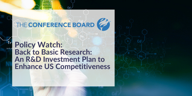 Back to Basic Research: An R&D Investment Plan to Enhance US Competitiveness